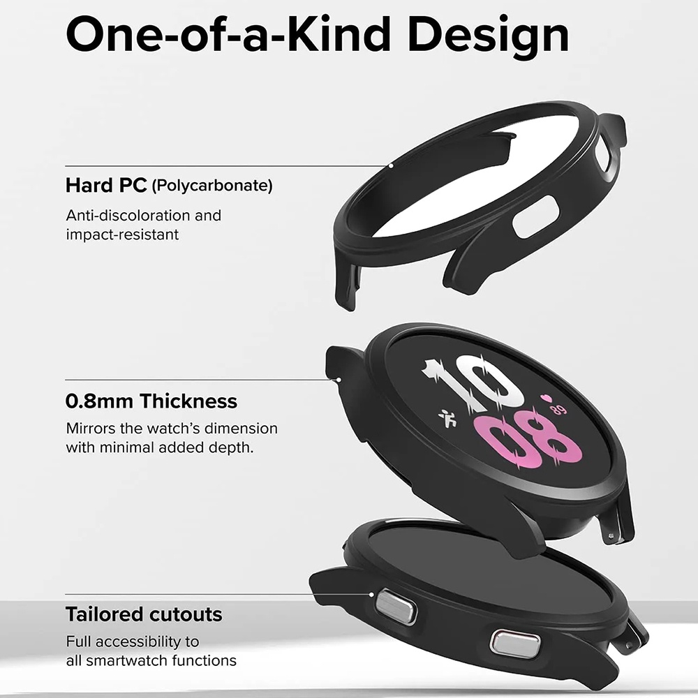 Ốp Bảo Vệ Màn Hình Bằng PC Cứng Chống Va Đập Cho Samsung Galaxy Watch 6 40mm 44mm Galaxy Watch6 Classic 47mm 43mm
