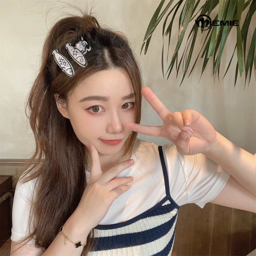 Cá!Cá!Cá Chép!!!!! Kẹp Tóc Hình Xương Cá Nhỏ Dễ Thương Thời Trang Năm 2023 Cho Nữ