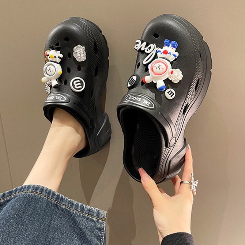 Prowow❤Dép Sandal Đế Dày Mềm Mại Thời Trang Mùa Hè Dành Cho Nữ
