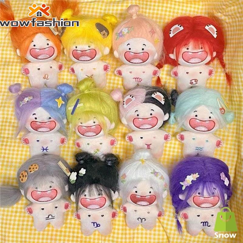Búp Bê Nhồi Bông Hình Chòm Sao Tóc Dài 10cm Dễ Thương