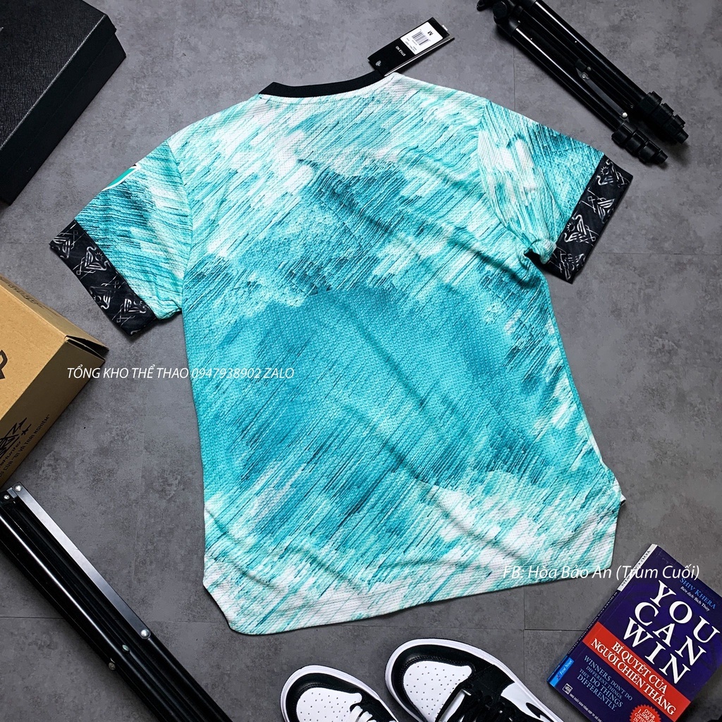 Bộ Quần Áo Bóng Đá Bằng Vải polyester Màu Xanh Dương 2022 Trong Vòng 48 Giờ miami