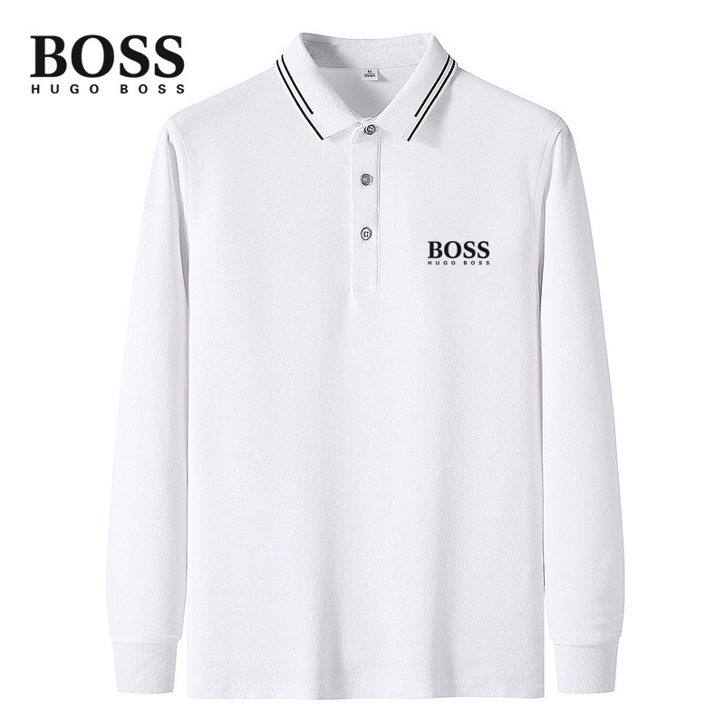 Áo Thun polo Tay Dài Thời Trang Xuân Thu Cho Nam