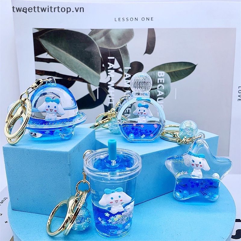 SANRIO Trtop Móc Khóa acrylic Họa Tiết Hoạt Hình Chó cinnamon Đáng Yêu Sáng Tạo vn