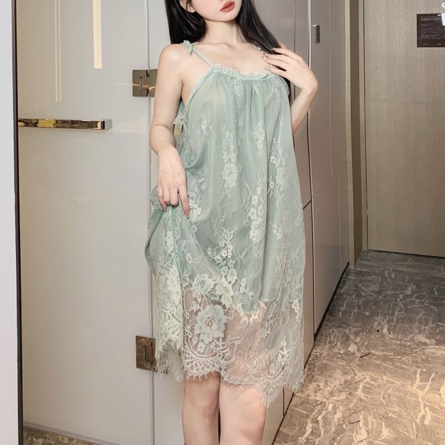 Đầm Ngủ Hai Dây Dáng Rộng Phong Cách Công Chúa Gợi Cảm Hàng Mới 2023