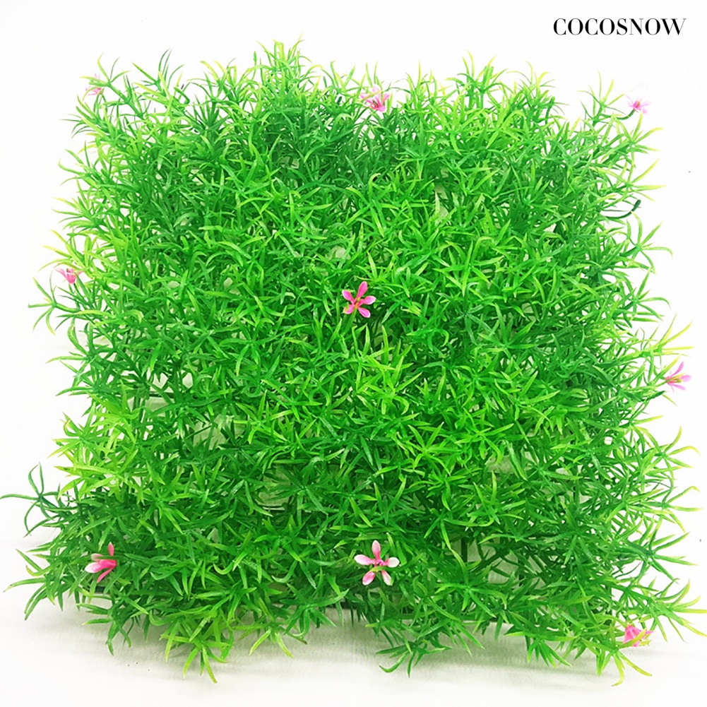 Nhà máy nước nhân tạo xanh bể cá bể cá trang trí bãi cỏ thực tế