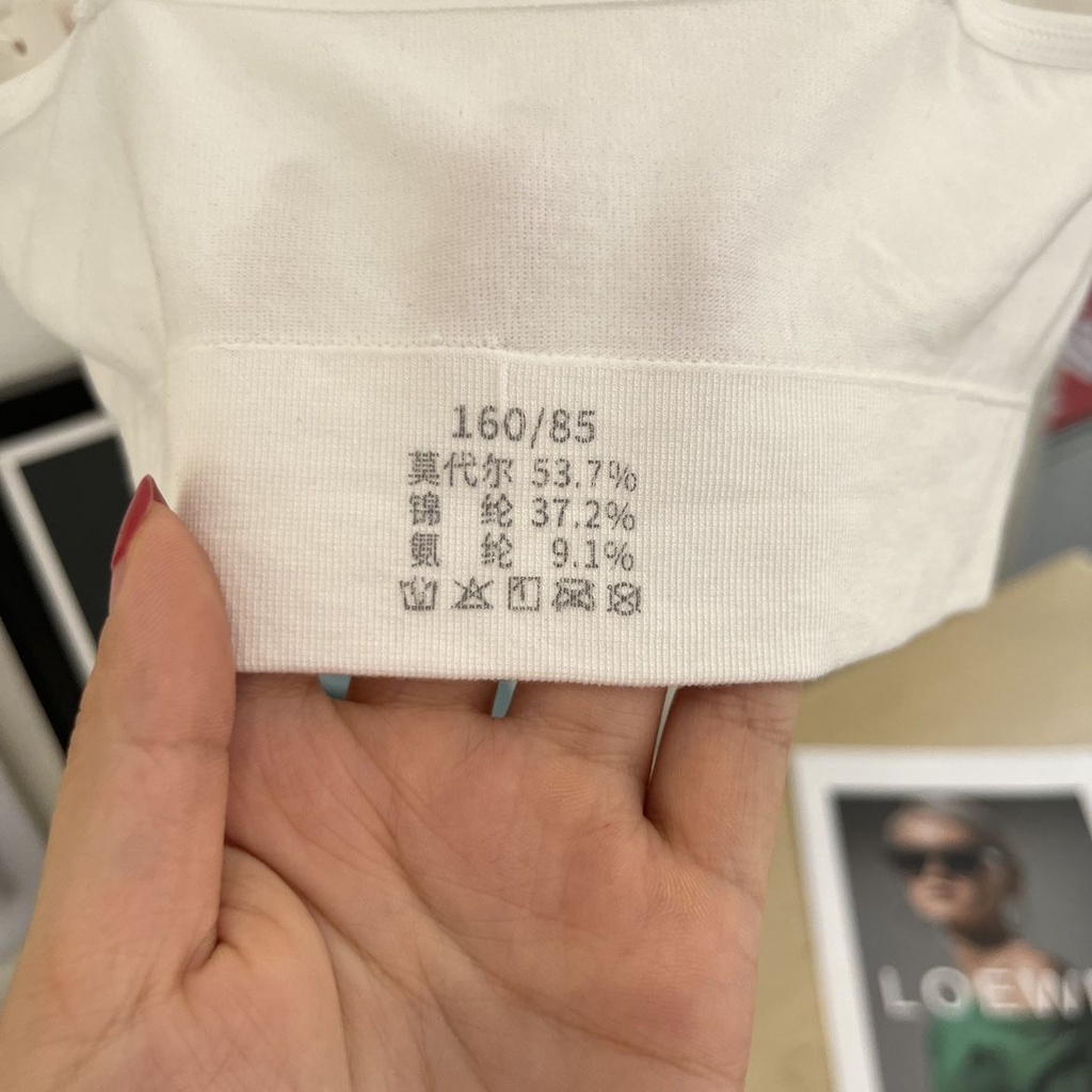 Áo Lót Ống Hở Lưng Không Đường May Phong Cách Quyến Rũ