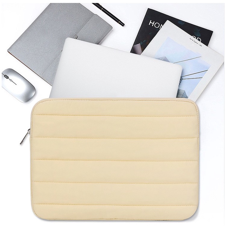 Túi đựng máy tính xách tay thời trang màu sắc đơn giản chống va đập máy tính bảng lót gói bảo vệ