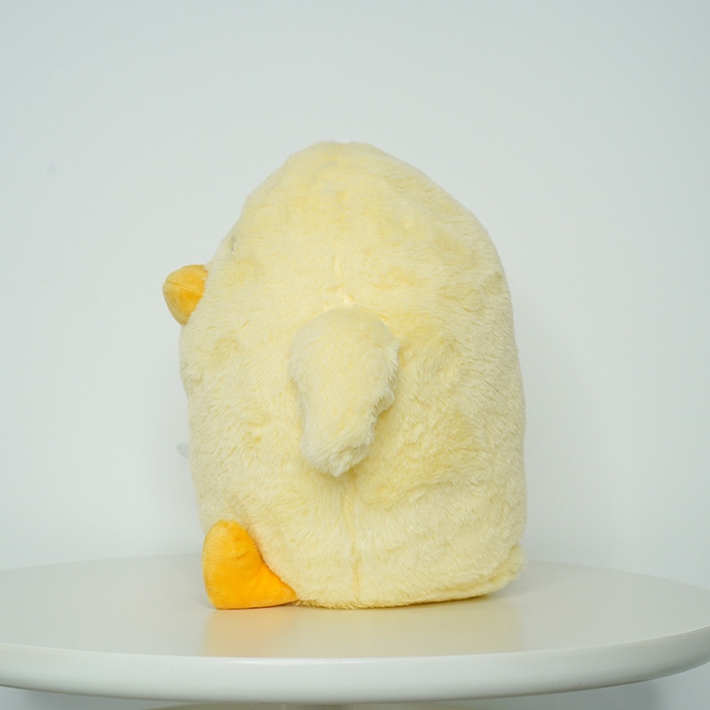 Aixini 28cm phim hoạt hình vịt với dao đồ chơi sang trọng búp bê nhồi bông mềm dễ thương cho trẻ em quà tặng sinh nhật động vật nhồi bông đồ chơi vịt dropshipp