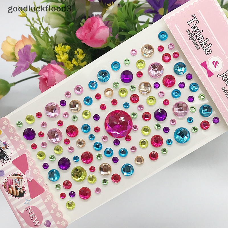 Đồ chơi trẻ em sticker mặt trang sức sáng tạo màu trẻ em diy paing acrylic