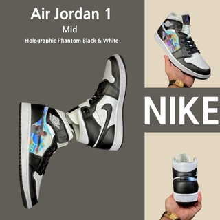 （Sản phẩm chính hãng）Nike Air Jordan 1 Mid 100% original sneakers sneakers giày chạy bộ giày nike