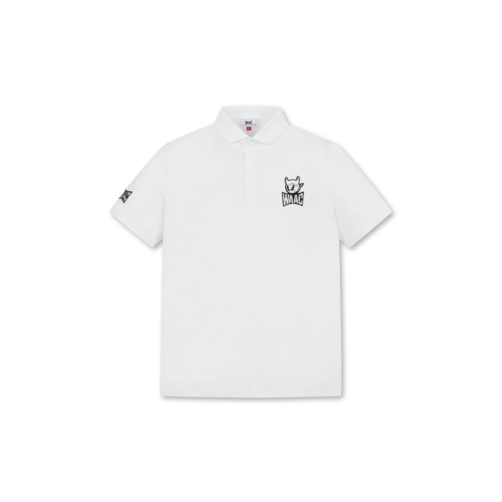 Hàn quốc waac golf mới ve áo polo áo sơ mi ngắn tay t-shirt golf nam mặc