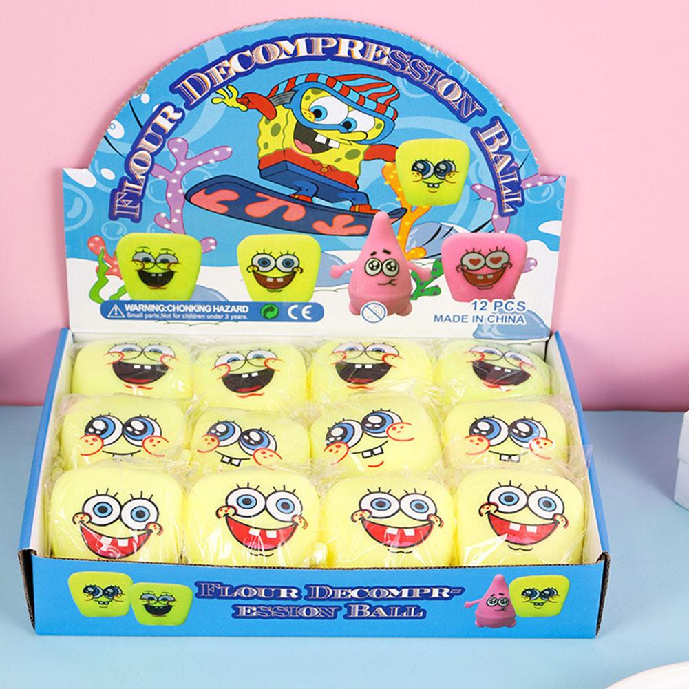 Đồ Chơi Xốp Squishy Giảm stress Hình Bọt Biển Dễ Thương Cho Bé j9s8