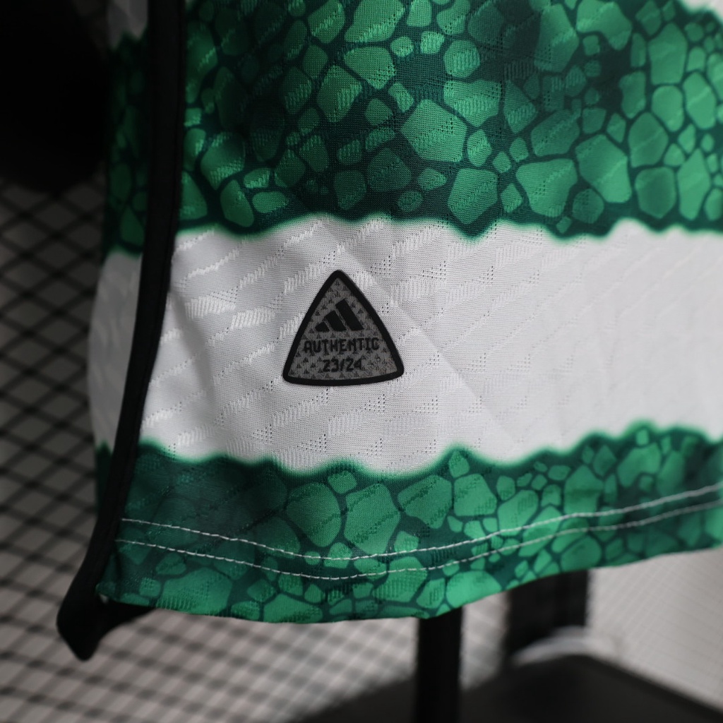 Áo Thun Bóng Đá Tay Ngắn Màu Xanh Lá celtic 2324 Thiết Kế Mới Cao Cấp Thời Trang