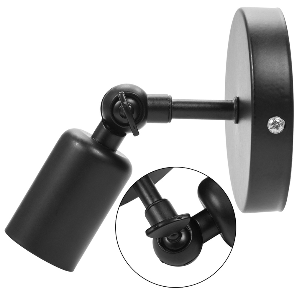 Đèn treo tường phong cách retro thanh treo tường quán cà phê giá đỡ đèn hành lang với ổ cắm đèn e27