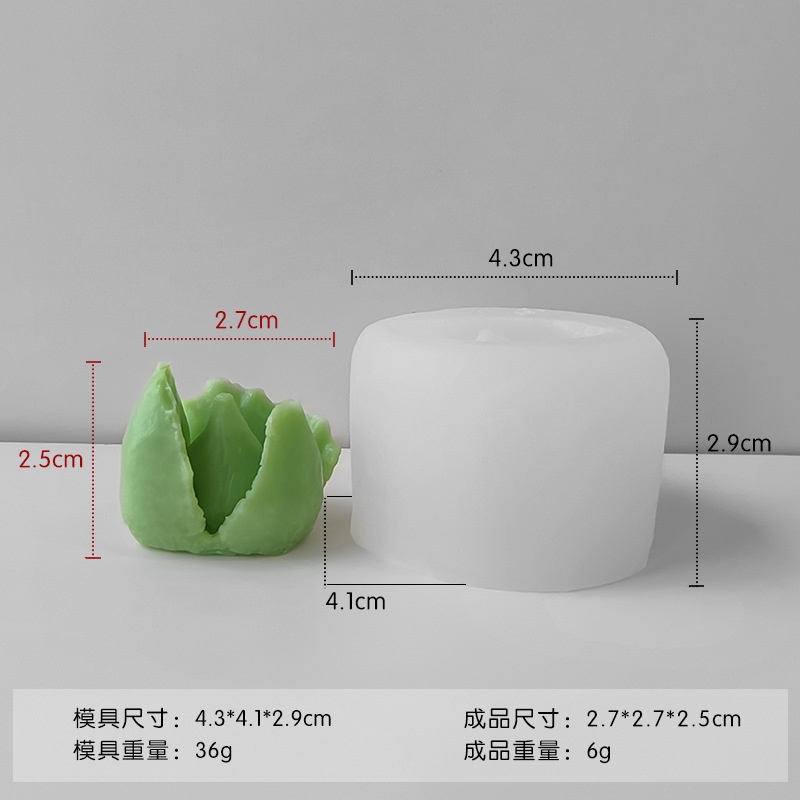 Khuôn silicone Làm Nến Thơm handmade Sáng Tạo
