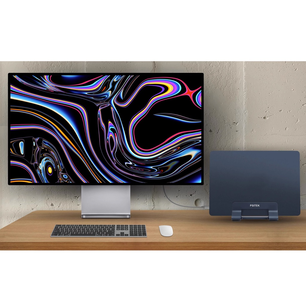 Chân đế máy tính xách tay macmini hợp kim nhôm dọc lưu trữ