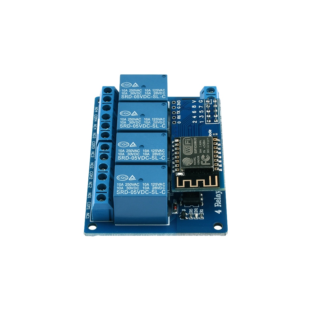 RIRIHI Dc Mô Đun Rơ Le Cách Ly Quang 4 / 8 Kênh dc5v 12v esp8266