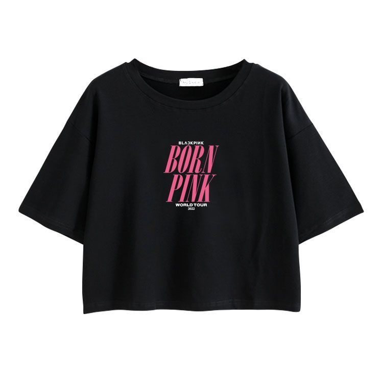 Áo phông BLACKPINK BORN PINK World Tour JISOO JENNIE ROSÉ LISA Dallas