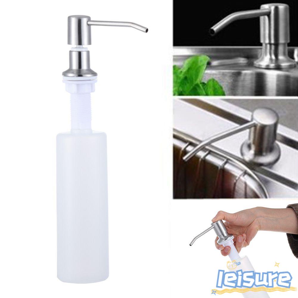 Bình Đựng Xà Phòng Rửa Tay Bằng Thép Không Gỉ Tiện Dụng Cho Nhà Tắm