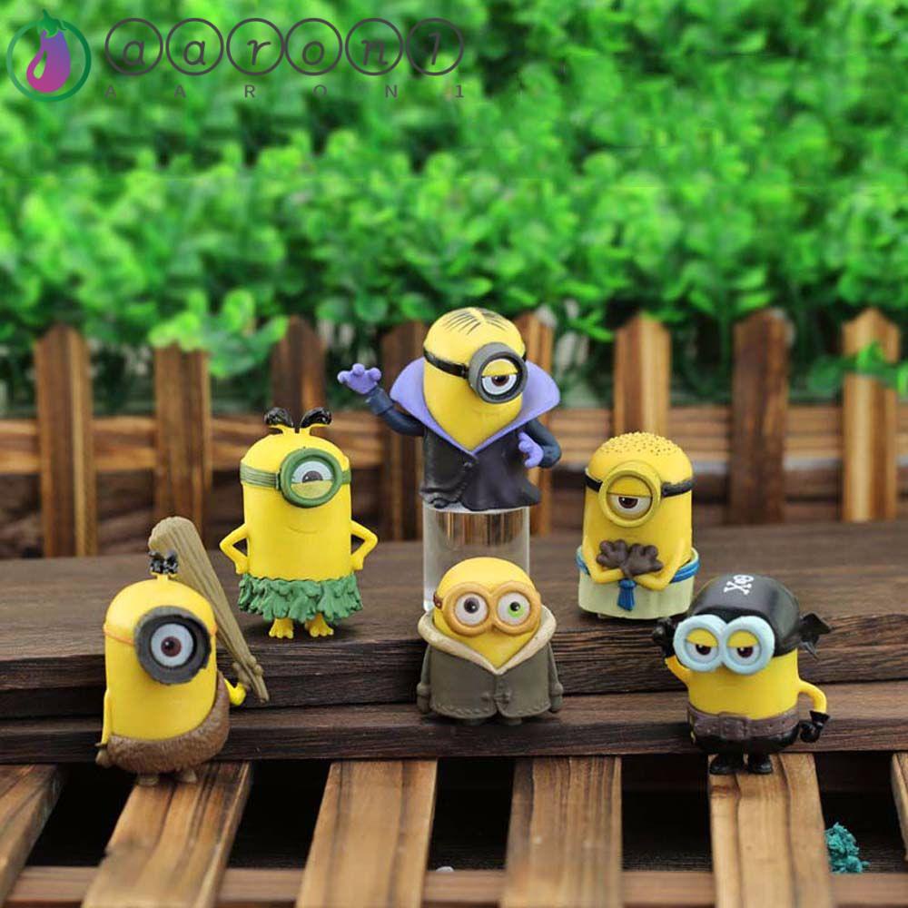 Aaron1 Mô Hình Minion Mini Trang Trí Bàn Làm Việc