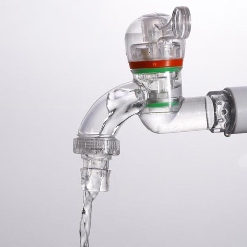 6 trong suốt chống nổ vòi nước nhựa vòi nước phụ kiện