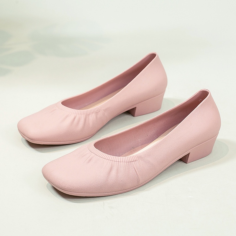 Sandal Cao Gót Mũi Vuông Thiết Kế Mới Thời Trang Theo Phong Cách Hàn Quốc