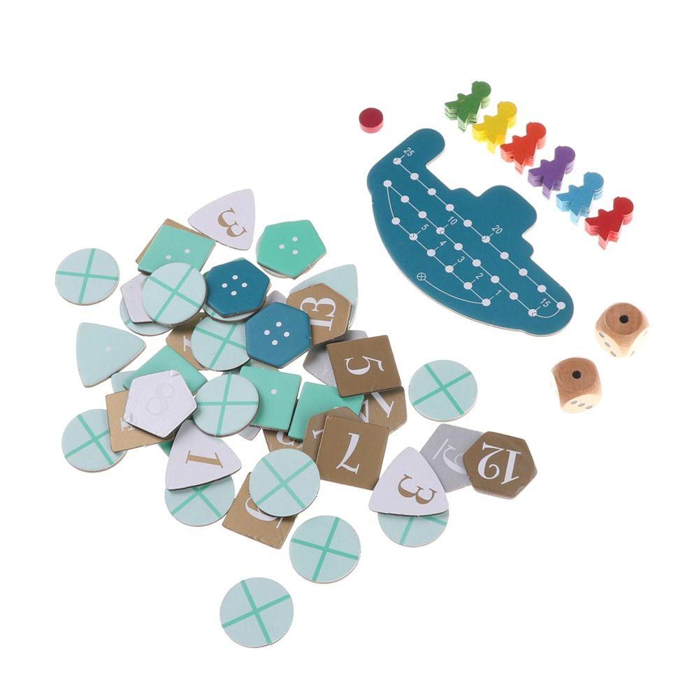 Bộ Trò Chơi Phiêu Lưu Dưới Biển Sâu Nhiều Lớp Tương Tác Cho 2-6 Người Chơi