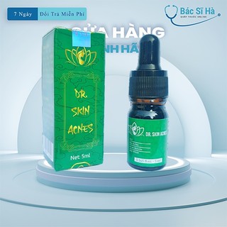 Serum mụn thảo dược Dr.Skin acnes, đánh bay mụn, sạch thâm trong 7 ngày