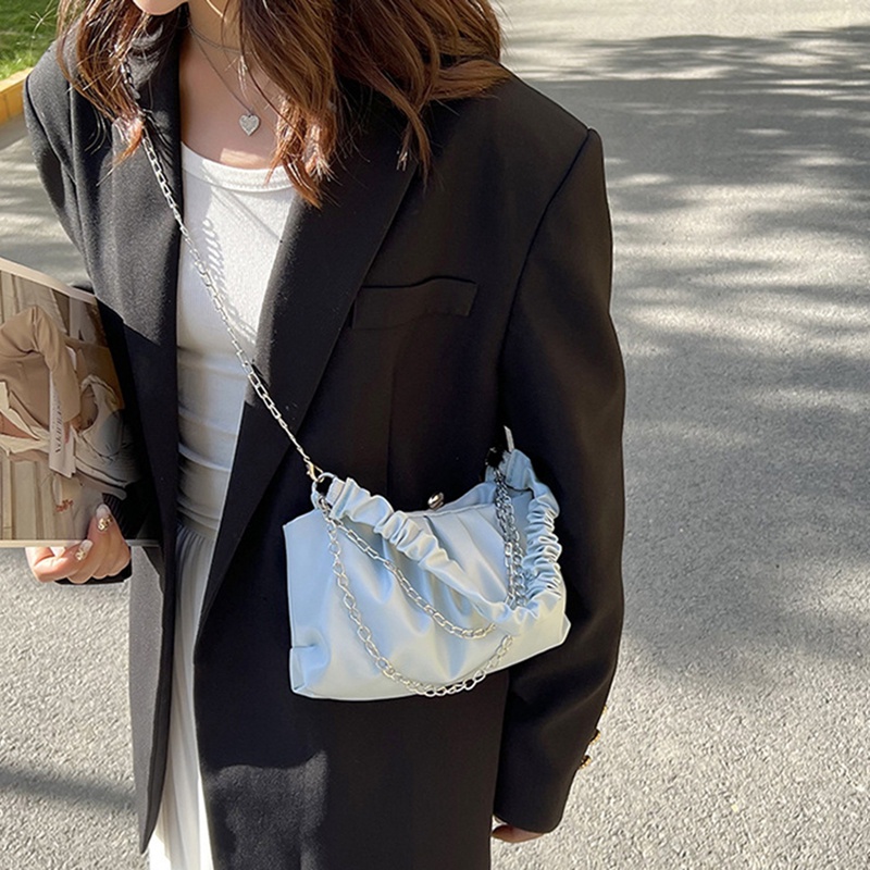 Fancy Túi Xách Đeo Vai Kiểu Pháp Hình Đám Mây Gấp Lại Được