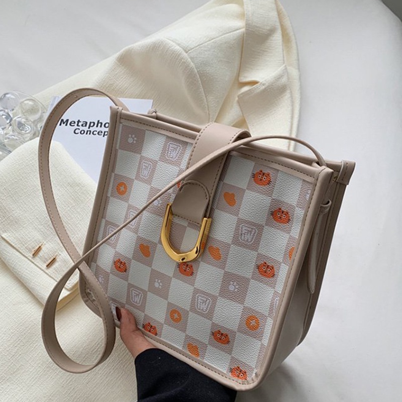 Túi Đeo Vai Hình Vuông Cỡ Nhỏ Màu Kẹo Ngọt Phong Cách Phương Tây Thời Trang Cho Nữ