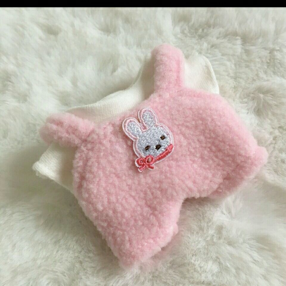 Hàng Có Sẵn Bộ Quần Áo Trẻ Em Màu Trơn Hoạt Hình Dễ Thương 10cm Không Có Búp Bê