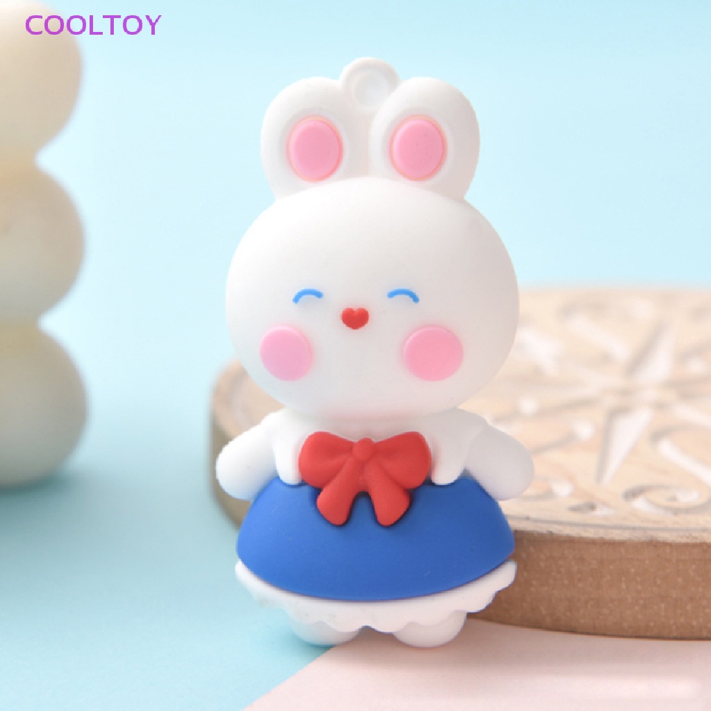 Móc Khóa Hình Thỏ Hoạt Hình Xinh Xắn Đáng Yêu