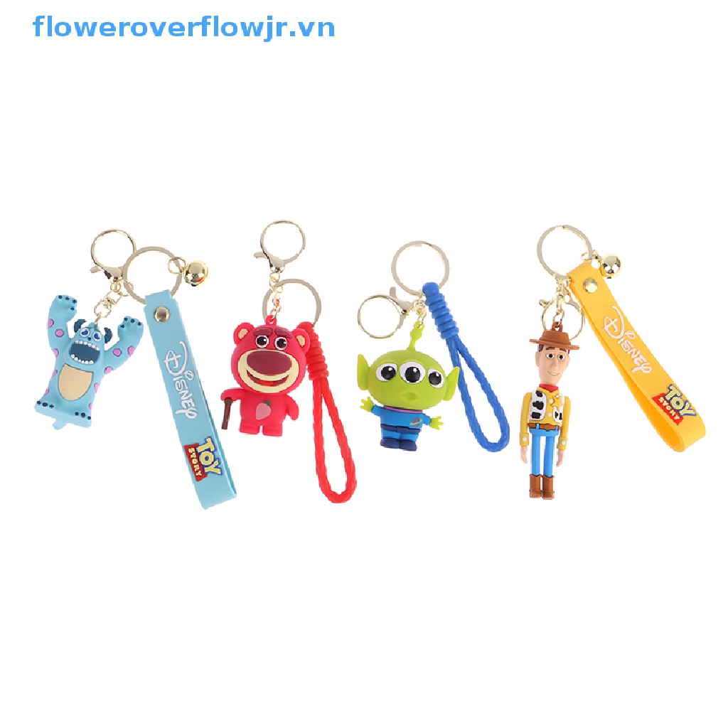 DISNEY Móc Khóa Hình Buzz Lightyear Woody Lotso Trong Toy Story