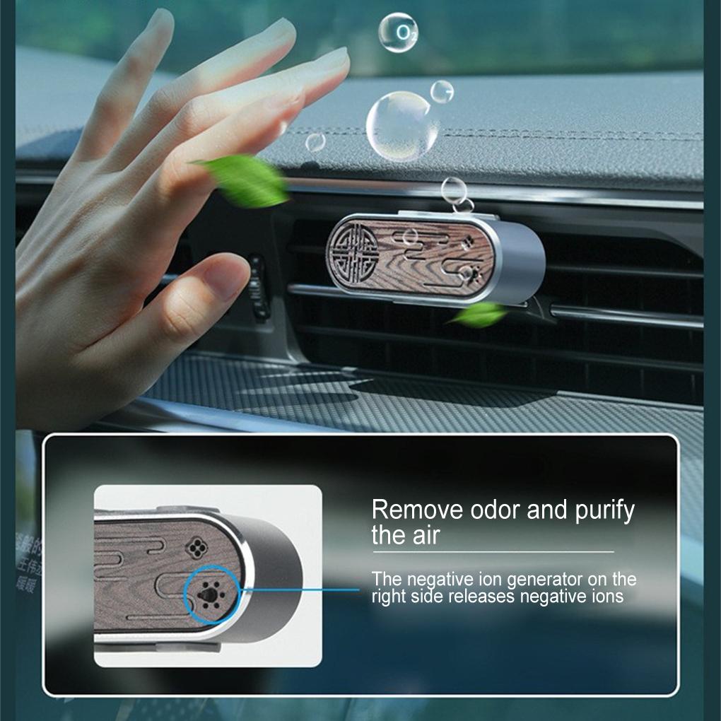 Kẹp Khuếch Tán Hương Thơm 360 Độ Trang Trí Nội Thất Xe Hơi