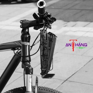 Giỏ gấp xe đạp/ Giỏ xe đạp thể thao gấp lại được Loại 1 cao cấp nặng 1400g