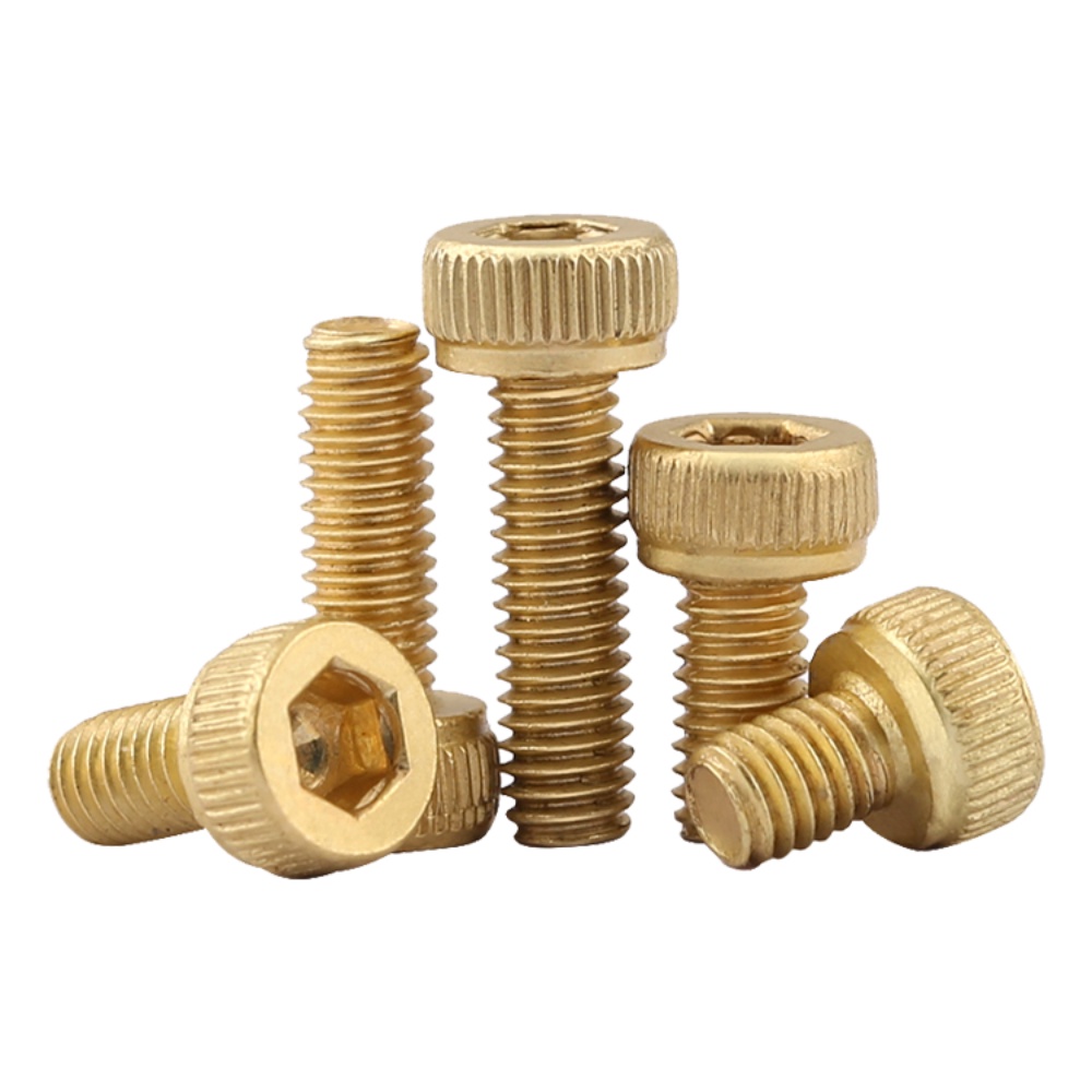Bu Lông Lục Giác Chìm Đầu Lục Giác M2 / m2.5 / m3 Bằng Đồng Thau