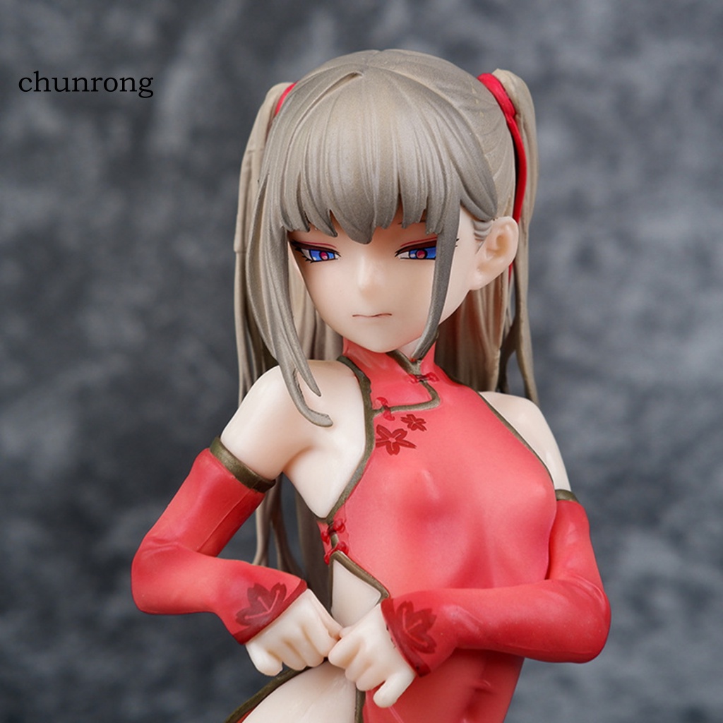 Mô Hình Nhân Vật Alice Mặc Sườn Xám Để Bàn Chống Trầy Không Phai