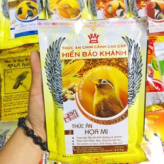 Cám chim họa mi hiển bảo khánh số 2 cao cấp 200gram. thức ăn cho chim hoạ mi.