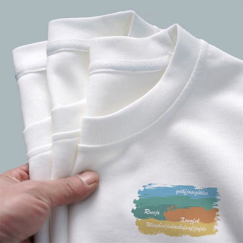 Áo Thun 100% Cotton Tay Ngắn Dáng Rộng Thời Trang Mùa Hè Cho Nam Và Nữ