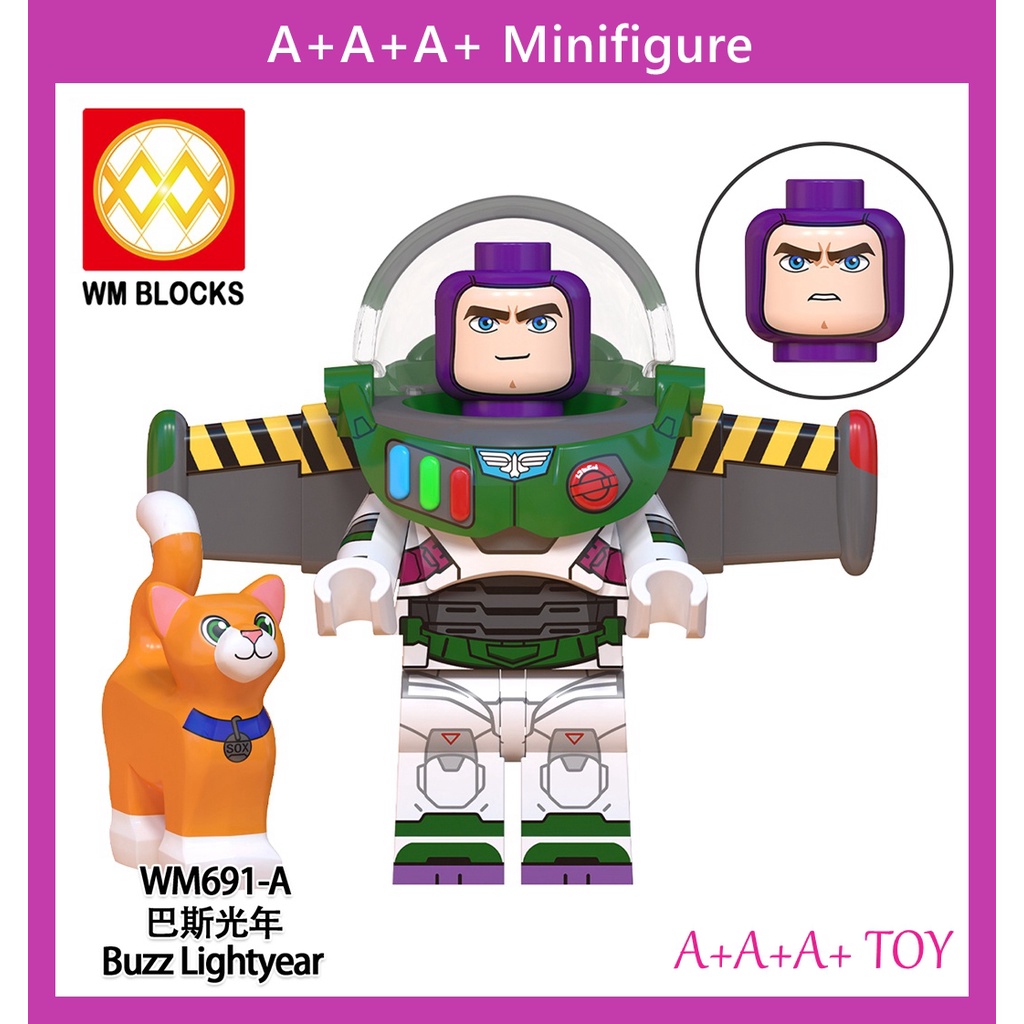 Bộ Đồ Chơi Lắp Ráp Mô Hình Nhân Vật Hoạt Hình Toy Story 4 WM691-A Cho Bé