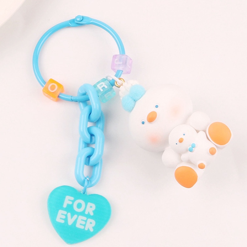 Ygt Móc Chìa Khóa Resin Hình Gấu Hoạt Hình Dễ Thương Tinh Tế Sáng Tạo Dành Cho Cặp Đôi