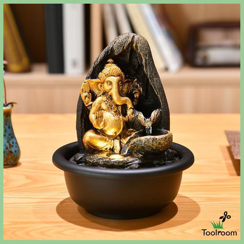 Đài Phun Nước Hình Tượng Phật Để Bàn Trang Trí Văn Phòng / Nông Trại