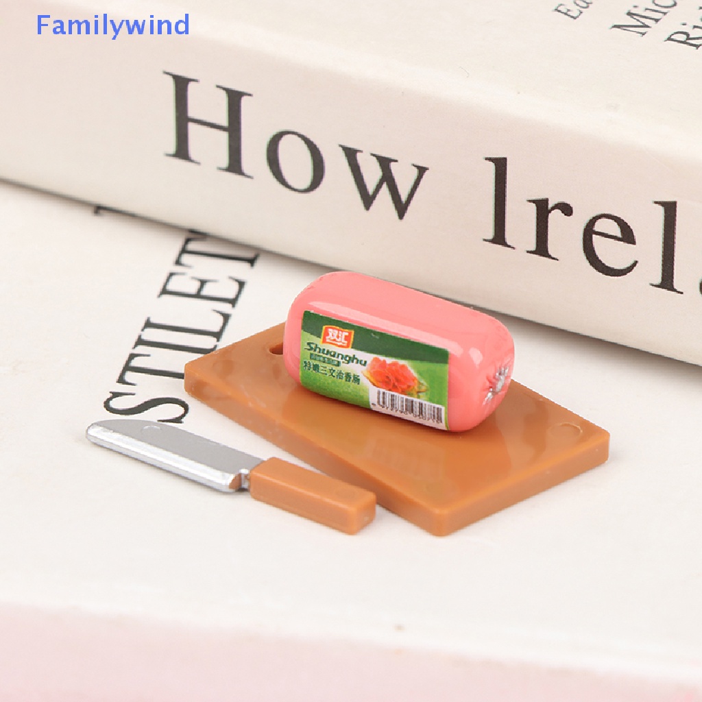 Mô Hình Khối Xúc Xích 1: 12 Trang Trí Nhà Búp Bê