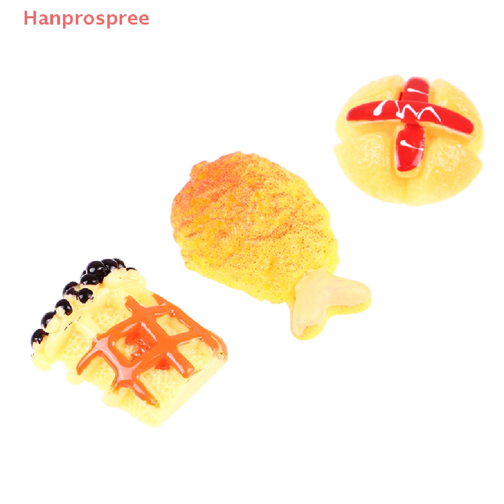 Set 5 Mô Hình Bánh Mì Tỉ Lệ 1: 12 Trang Trí Nhà Búp Bê