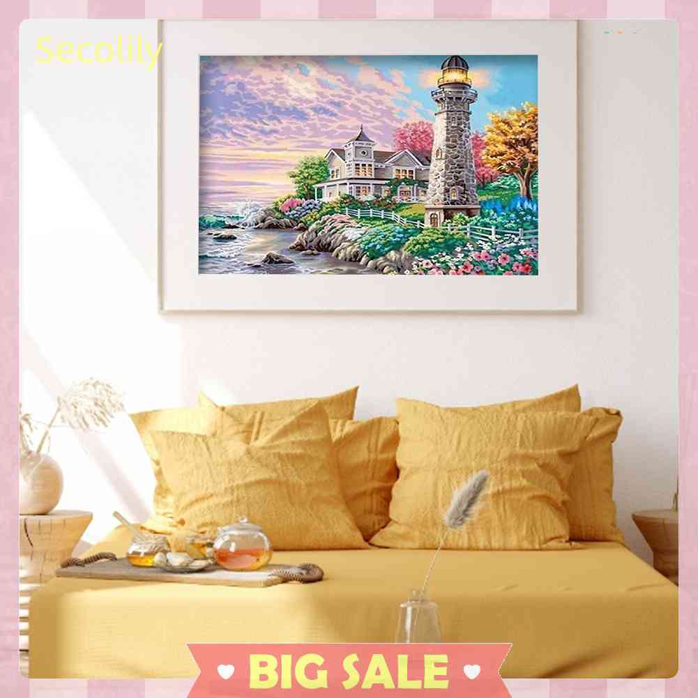 Toàn Bộ Bộ Tranh Thêu Chữ Thập 11CT DIY Hình Phong Cảnh