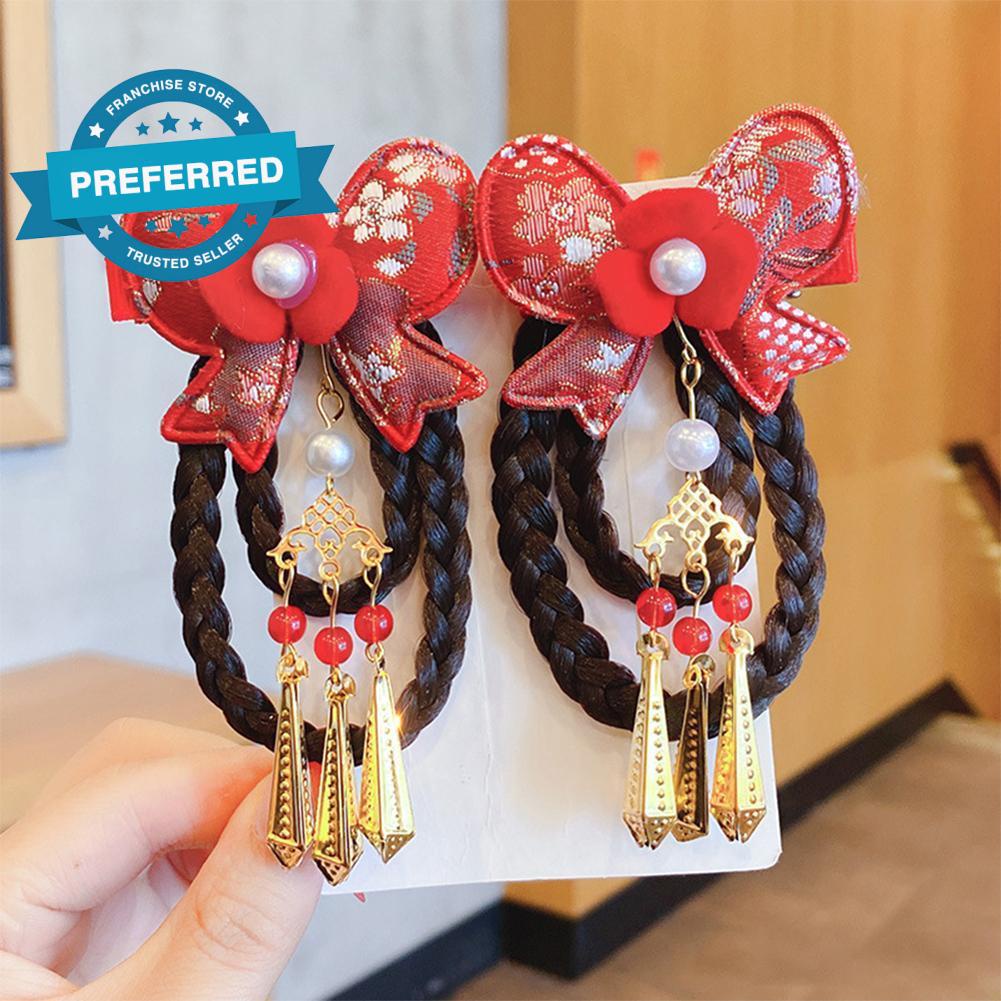 Trâm Cài Tóc Thắt Nơ Phong Cách Trung Hoa Cổ Điển R9T0 Dành Cho Bé Gái