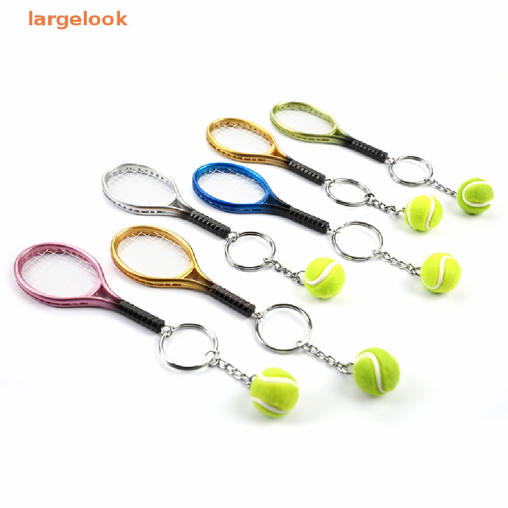 Móc Khóa Hình Vợt Tennis Mini Dễ Thương