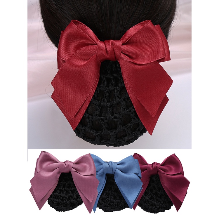 Kẹp Tóc Vải Lưới Cotton Hình Bướm Thời Trang Cho Nữ