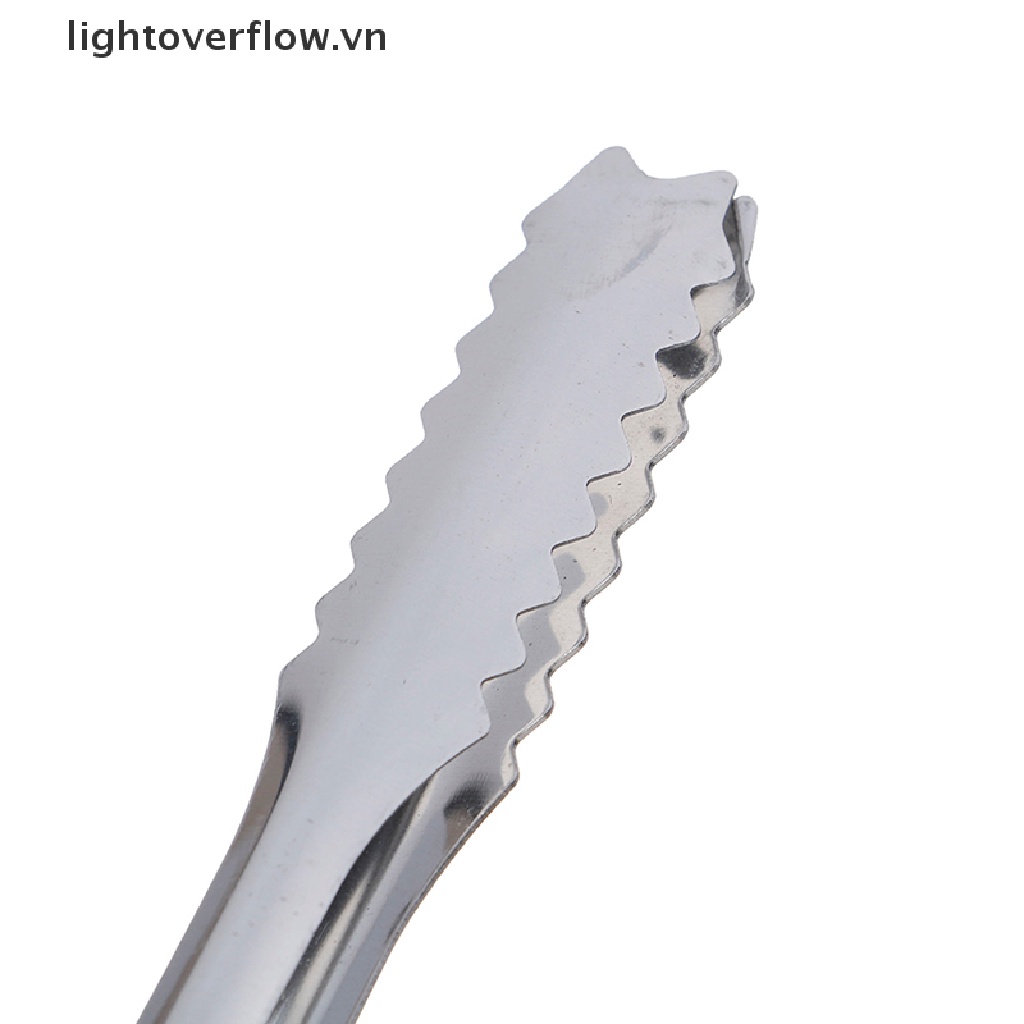 Bộ 5 Kẹp Gắp Đá / Thức Ăn Bằng Thép Không Gỉ Tiện Dụng Cho Bữa Tiệc