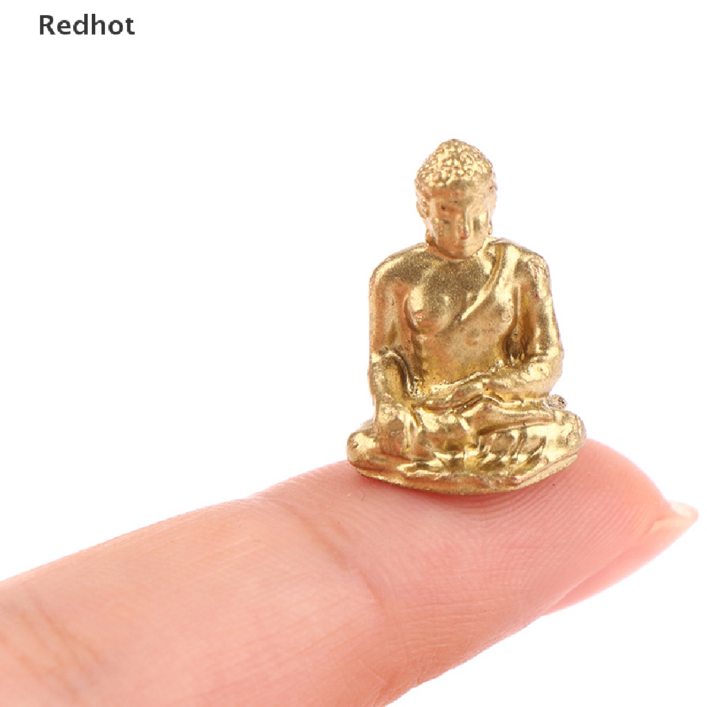 Mô Hình Tượng Phật Bằng Kim Loại Tỉ Lệ 1: 12 Trang Trí Nhà Búp Bê